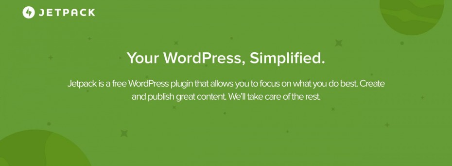 Jetpack — your WordPress simplified