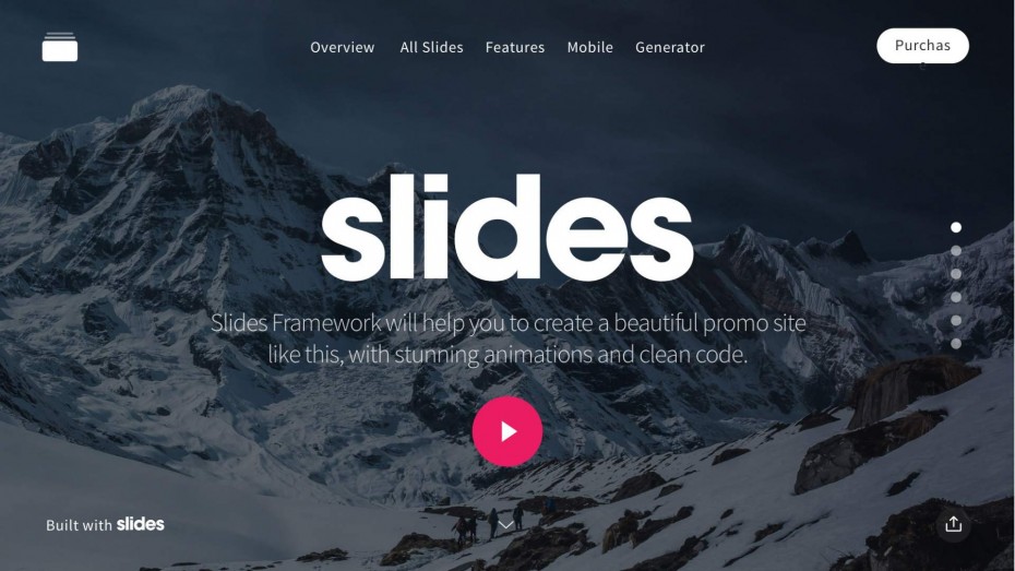 Slides Framework — презентация
