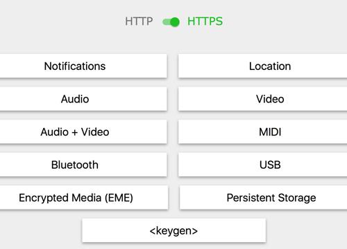 Ресурс для проверки API браузера