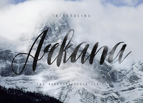 Бесплатный шрифт Arkana