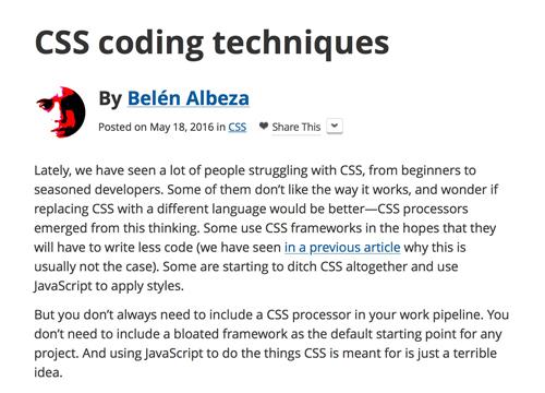 Правильно работаем с CSS