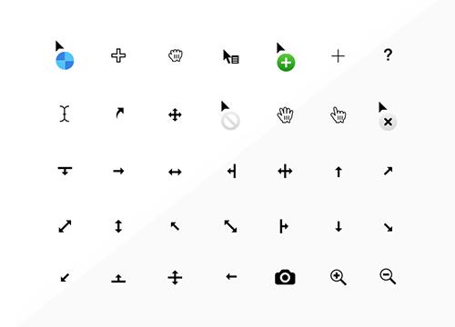 Векторные курсоры macOS