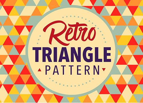 Делаем ретро треугольный паттерн в Adobe Illustrator