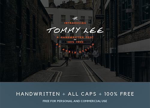 Бесплатный шрифт Tommy Lee