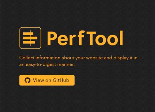 PerfTool — набор инструментов анализа сайта