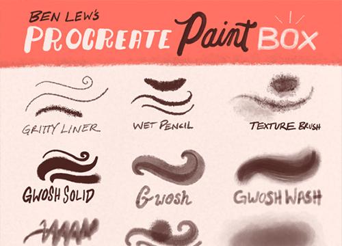 12 кистей для рисования в Adobe Photoshop