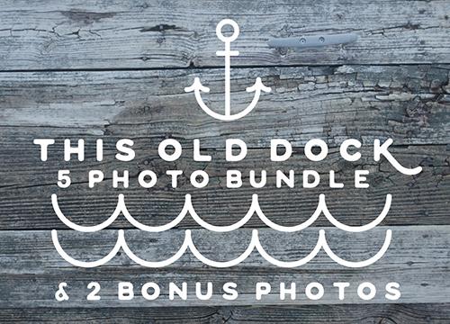 Old Dock — стоковые фотографии досок