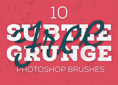 Бесплатные «обшарпанные» кисти для Photoshop