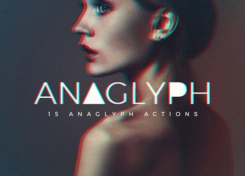 Экшены для анаглифных избражений