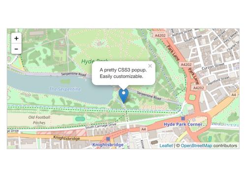Leaflet — библиотека с OpenStreetMap