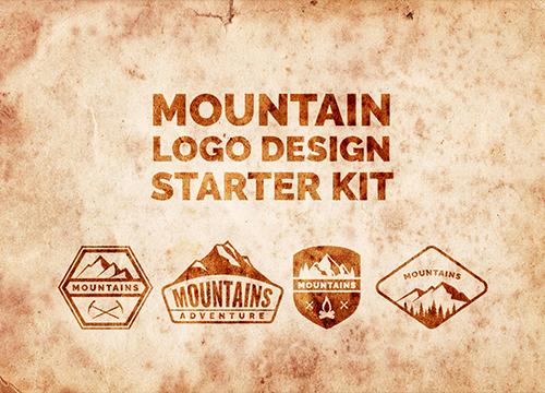 Mountain — набор для дизайна логотипов