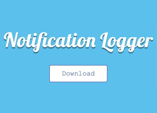 Notification Logger — уведомления от консоли