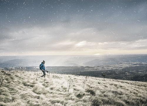 Фотография из летней в зимнюю в Adobe Photoshop