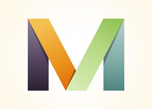 Логотип с подворотами в Adobe Illustrator