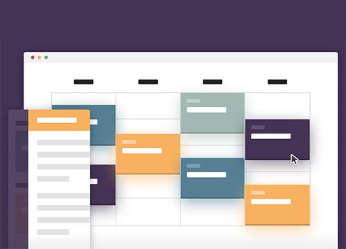 Шаблон расписания на CSS и jQuery