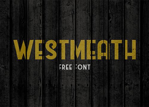 Westmeath — бесплатный шрифт от Fontdation