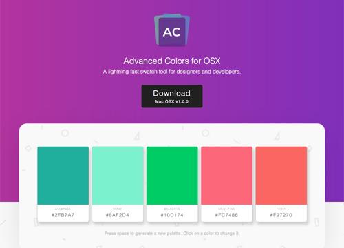 Advanced Colors — продвинутый color picker для MacOS