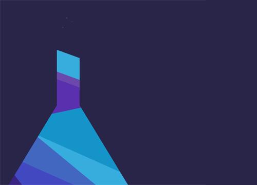 Анимированная колба на «чистом» CSS