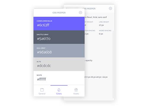CSSPeeper — умный просмотр CSS в вашем браузере