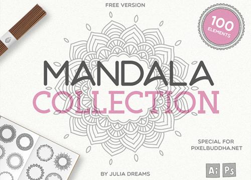 Mandala Collection — векторные круглые узоры