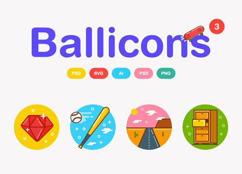 Ballicons 3 — бесплатная версия