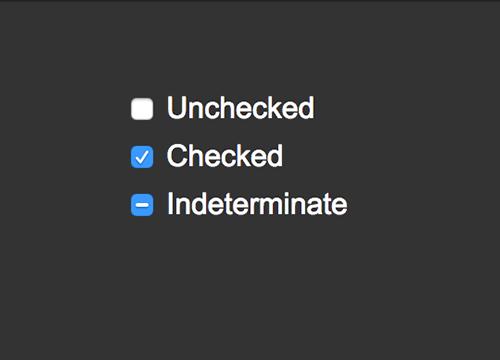 Псевдокласс CSS indeterminate