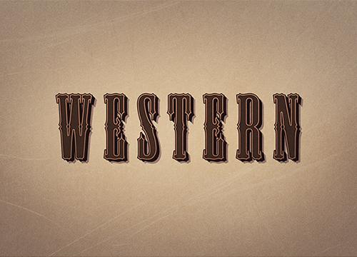 Ретро эффекты для текста в Adobe Photoshop