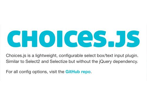 Choices.js — кастомизируемый select на ванильном JavaScript
