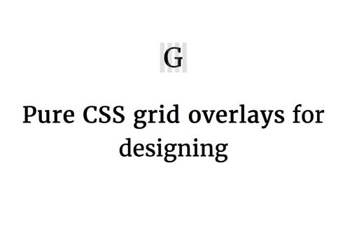 Graaf — сеточные оверлеи на чистом CSS
