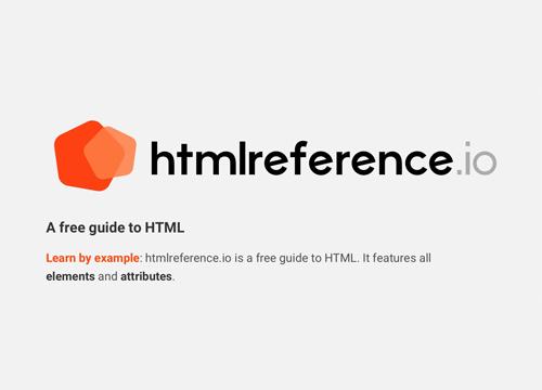 htmlreference.io — коротко и доходчиво про все теги