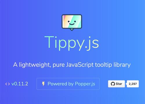 Tippy.js — всплывающие подсказки на чистом JavaScript