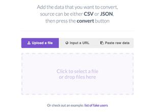 SQLify — инструмент конвертирующий JSON, SQL, CSV
