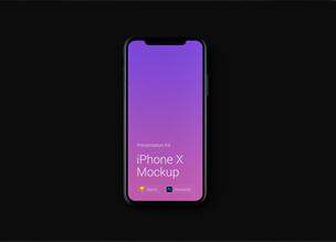 iPhone X — мокапы для Photoshop и Sketch