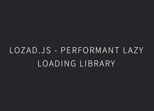 Lozad.js — производительный и легкий lazy load