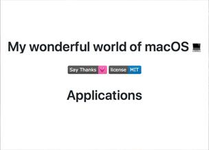 Список из приложений на macOS для разработчика